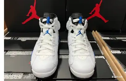Jordan Blue 384664-107 6 Sport Retro 0625
